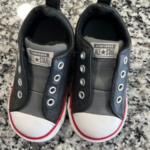 Converse Toddler 7, no strings